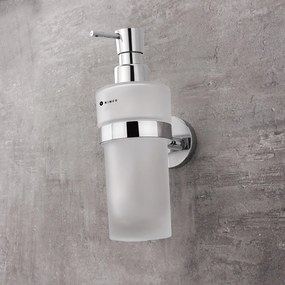 Nimco Dávkovač tekutého mydla sklenený, pumpička mosadz UNIX - UN 13031W-T-26