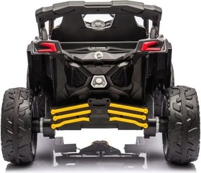 Baby Mix Detské elektrické autíčko Buggy Hornet, žltá