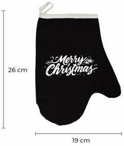 Vianočná kuchynská rukavica Merric EMI, červená