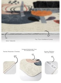 Béžové zamatové kúpeľňové predložky v súprave 2 ks 60x100 cm – Mila Home