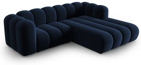 Tmavomodrá rohová pohovka (pravý roh) Lupine – Micadoni Home