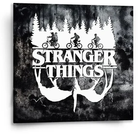Sablio Obraz Stranger Things White - 50x50 cm