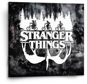 Sablio Obraz Stranger Things White - 50x50 cm