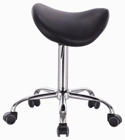 LuxuryForm DESIGN Kozmetický taburet BULL - čierny