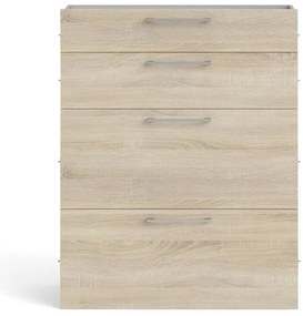 Komponent - zásuvky v dekore duba v prírodnej farbe 84x105 cm Prima - Tvilum