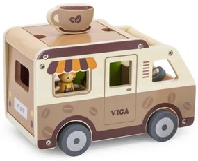 Drevená mobilná kaviareň Viga 44689