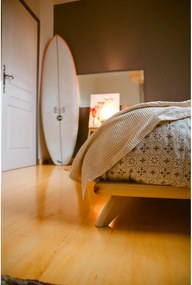 Dvojlôžková posteľ Karup Design Senza Bed Natural, 160 x 200 cm