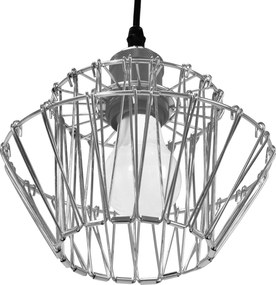 Toolight - Stropné svietidlo kovové APP943-1CP, chrómová, OSW-01043