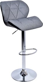 Barová stolička ROSSI sivá / čierna