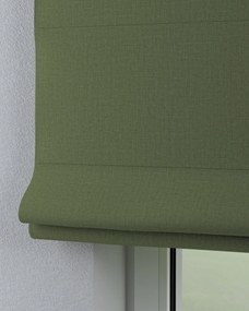 Rímska roleta Capri farba produktu zelená látka zapletaná, zatemňovacia