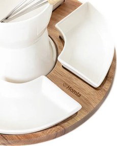 Súprava na fondue MOOKA s otočným podstavcom 844169