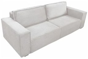 Rozkladacia trojmiestná pohovka s úložným priestorom RONDA béžová