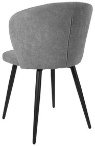 Jedálenská stolička KROSBY grafitová