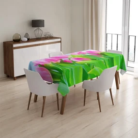 Sablio Obrus Ružové tulipány - 90x90 cm