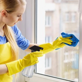 Rozprašovač na vodu/čistiace prostriedky, DISTRI, 450 ml – číre sklo