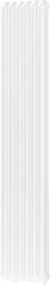 Mexen Kent, vykurovacie teleso 1882 x 380 mm, 1392 W, biela, W216-1882-380-00-20