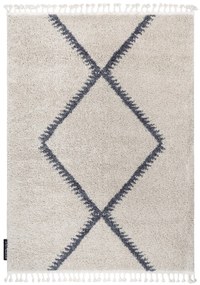 Dywany Łuszczów Kusový koberec Berber Maknes B5910 cream and grey - 160x220 cm