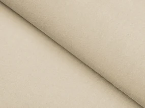 Biante Okrúhly obrus/imitácia brúsenej kože Alcantara ALC-007 Krémovo béžový Ø 140 cm