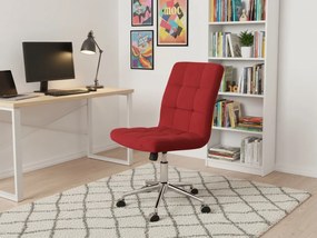 Vínové kancelárske kreslo Q-020 VELVET