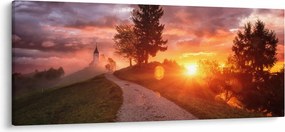 Obraz - Jamnik, Slovinsko (120x50 cm)