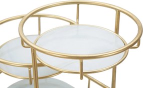 Stojan na kvety zlatý