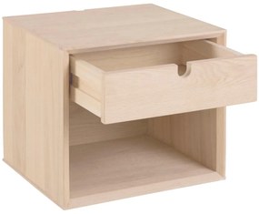 Actona Nočný stolík Century A - dub bielený