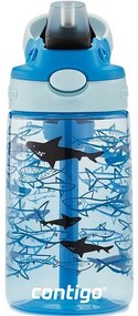 Contigo Detská fľaša Easy Clean 420 ml Blue Sharks