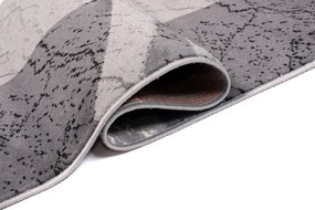TA Koberec 3707A DARK GRAY CHEAP PP CRM Sivý Obdĺžnikový Rozmer: 60x100 cm