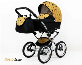Kombinovaný kočík Raf-pol BABYLUX Margaret - Gold star (2-kombinácia)