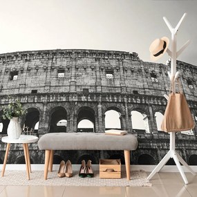 Fototapeta Koloseum v čiernobielom prevedení - 150x100