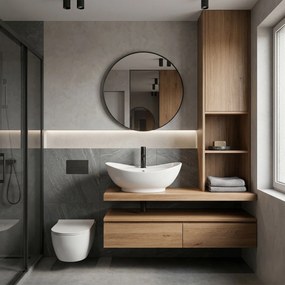 Rea Cindy umývadlo, 59x40 cm, biela, REA-U0155