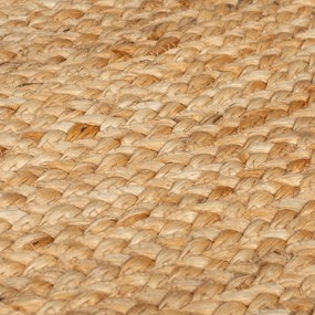Flair Rugs, Kusový koberec Kahana Black kruh, 180x180 (priemer) kruh, béžová, chodba / predsieň