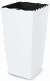 Kvetináč Aurora Classic Mat 30x30x57h Biely Ac178
