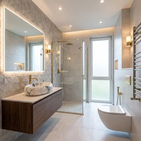 Rea Linda Granit umývadlo, 49 x 34 cm, imitácia kameňa-granit matný, REA-U8567