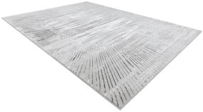 Koberec BLISS Z206AZ256 svetlosivý/sivý - Čiary, moderný, štrukturálny