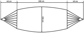 Hojdacia sieť 400256 pletená
