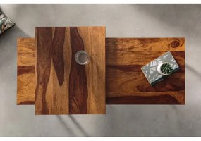 Konferenčný stôl 41069 100x40cm 2-set Drevo Palisander  - Komfort-nábytok