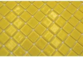 Sklenená mozaika VP25801PUR štvorcová ECO LISOS yellow 25 PUR 31,6x31,6 cm