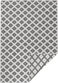 NORTHRUGS - Hanse Home koberce Kusový koberec Twin-Wendeteppiche 103126 grau creme - 80x150 cm