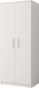 Šatníková skriňa SMYK 80 - biela (viac variant)