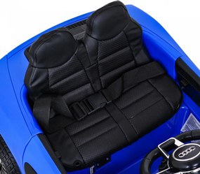 Ramiz Elektrické autíčko Audi R8 pre deti modré + diaľkové ovládanie + EVA + plynulý štart + MP3 LED