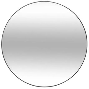 Atmosphera - Nástenné zrkadlo ALICE pr. 76 cm čierna