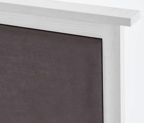 Posteľ s čalúneným čelom, cca 160 x 200 cm