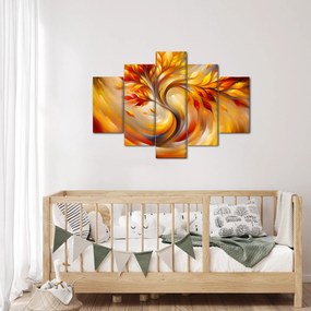 Obraz - Jesenný strom (150x105 cm)