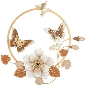 Kovová nástenná dekorácia 58x63,5 cm Rouns – Mauro Ferretti