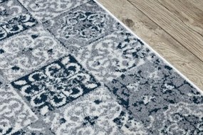 Behúň HEOS 78586 krém / nebeský PATCHWORK, lisabonský obklad