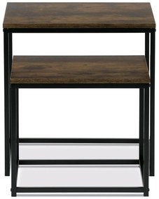 Set 2 príručných stolíkov Algarabias (old style wood). Vlastná spoľahlivá doprava až k Vám domov. 1121148