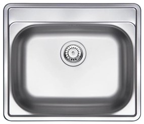 Deante ZYU_0103 - Kuchynský drez SOUL 50x60 cm satin