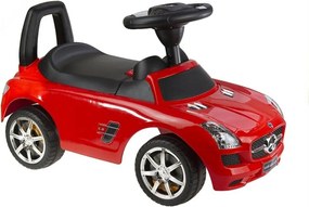 LEAN CARS Detské odrážadlo Mercedes-Benz SLS AMG červené