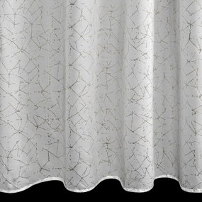 ZÁCLONA NA PÁSKE ROXI 140X270 CM BIELA